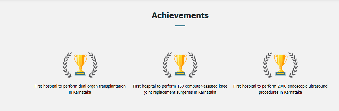 Global Hospital Achievements